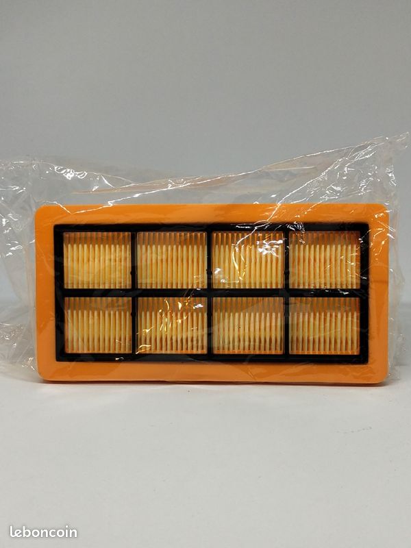 Vhbw Filtre plissé plat compatible avec Kärcher AD2, AD 2 Battery, AD 2 Battery Set aspirateur - Élément filtrant (image 3)