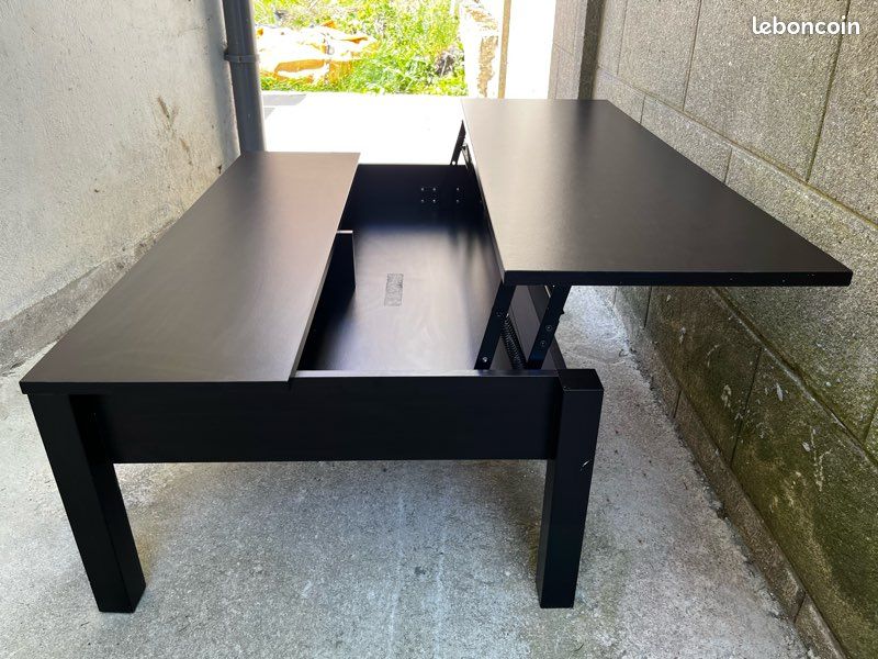 Table salon IKEA type östavall réglable extensible coffre tiroir (image 1)