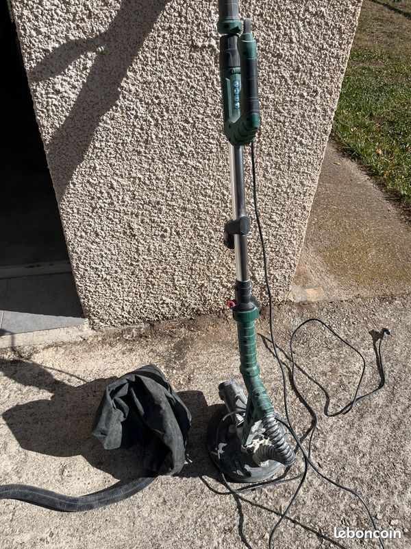 💥 Ponceuse girafe Parkside filaire avec lumière LED – Très bon