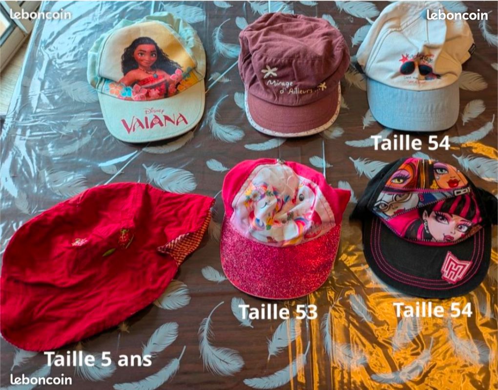 Casquette et bob fille 53/54 (image 1)