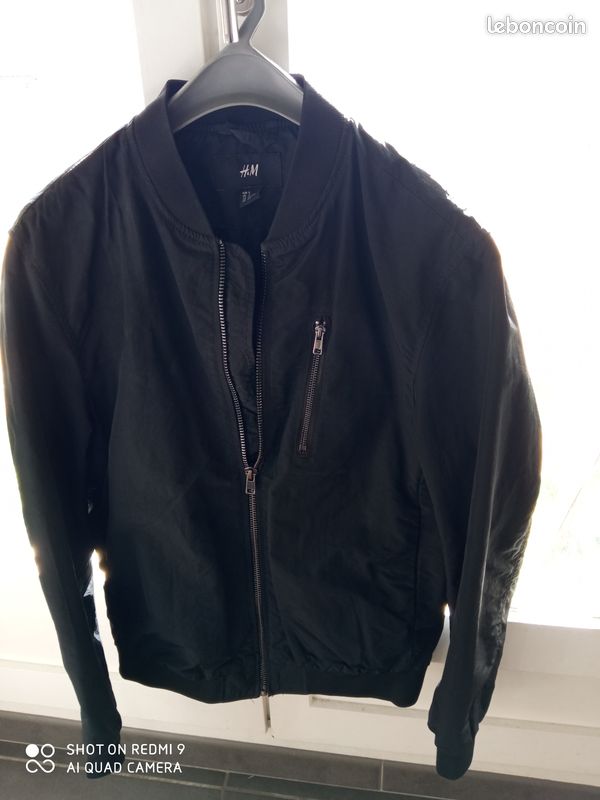 Blouson noir HetM taille S (image 1)