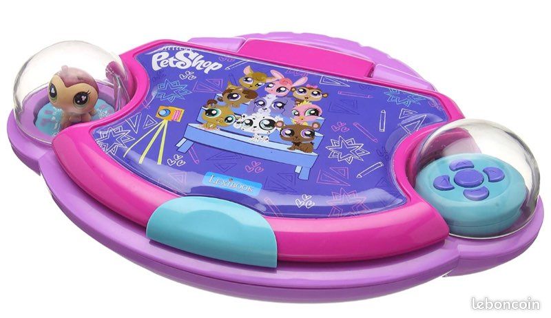 Lexibook ordinateur Littlest Pet Shop Party Power LPS 80 activités 1000 questions lot SOP77 (image 6)