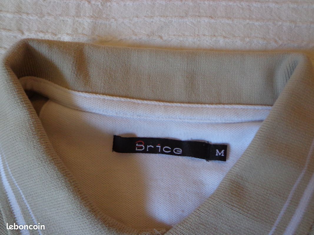 Polo homme beige , neuf - taille M (image 2)