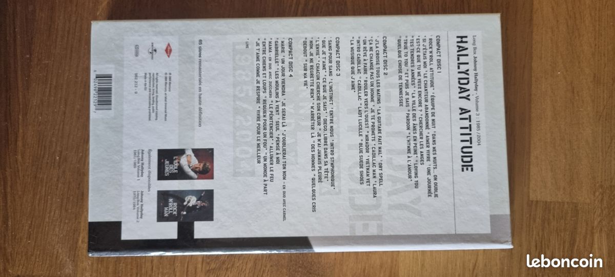 Johnny halyday coffret attitude (image 4)
