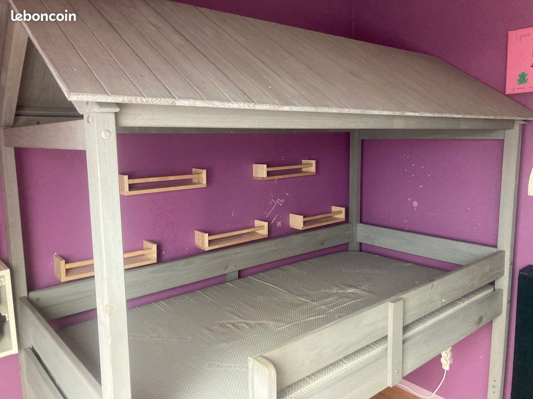 Lit cabane enfant (image 3)