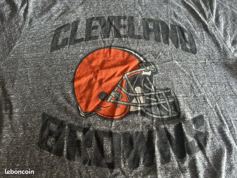 T-shirt Cleveland Browns NFL Team Apparel Gris Chine - Taille 2XL (2XG) (image 5)