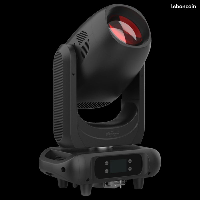 Paire de Lyre led 250w Spot / Beam / Wash + flight case en parfait état (image 2)