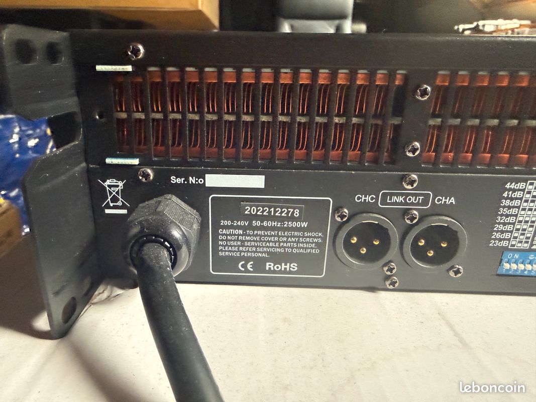 4 Amplis de puissance FP10K 4 x 2.100 W sur 4 Ohms, état neuf (image 19)