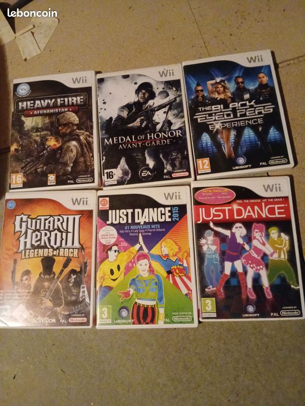 Lot de jeux wii (image 1)
