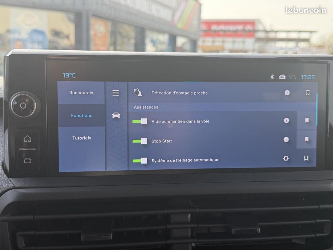 Citroen jumpy xl cabine approfondie fixe 2.2 diesel 180 boite automatique en stock + pack camera + roue de secours (image 28)