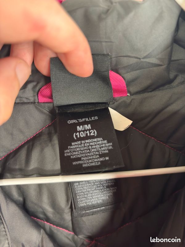 Doudoune The North Face 550 Vintage Rose Taille XS (image 8)
