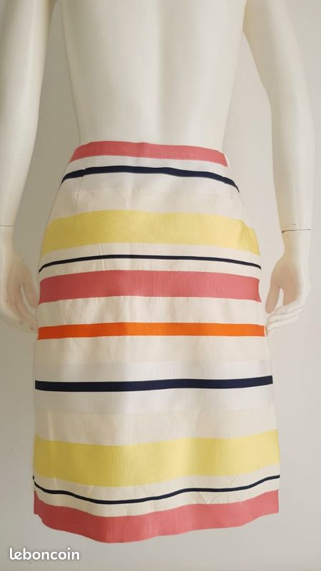 Jupe Noire Max Mara Studio En Viscose - Taille 38 - Occasion Très Bon état