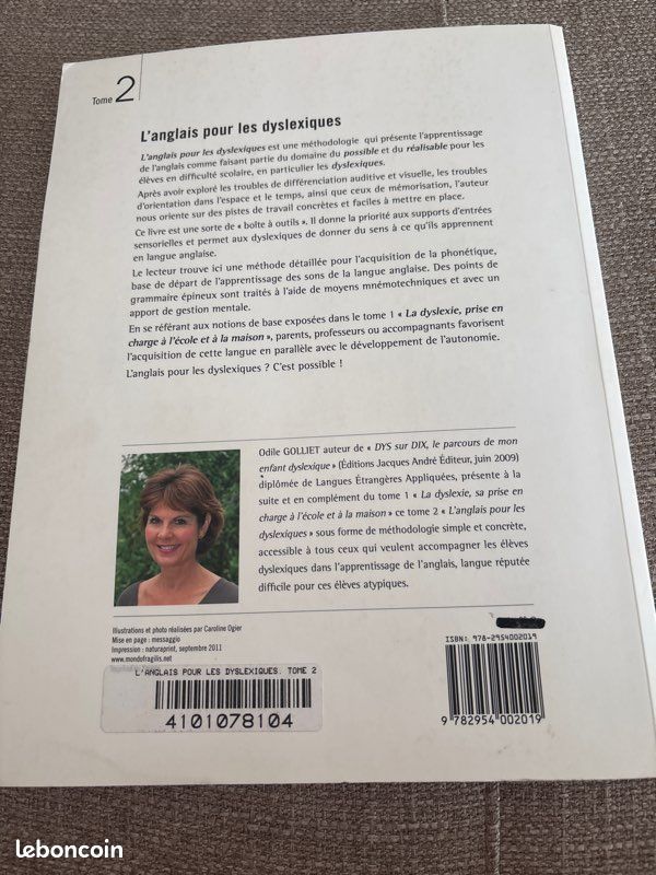 Livre l’anglais pour les dyslexiques (image 2)