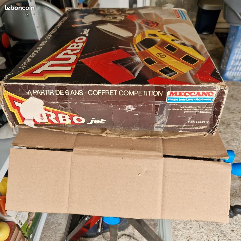 ANCIEN JOUET CIRCUIT à Clé en Tôle Double Piste ABTOTPACCA Made in URSS EUR 40,00 - FR
