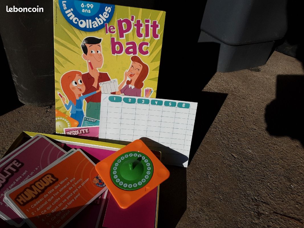 Jeu de société :le petit bac (image 1)