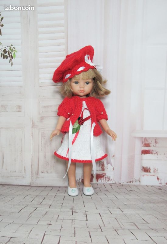 Vêtements compatibles aux poupées: chérie (corolle ), mini maru, paola reina, little darling (image 4)