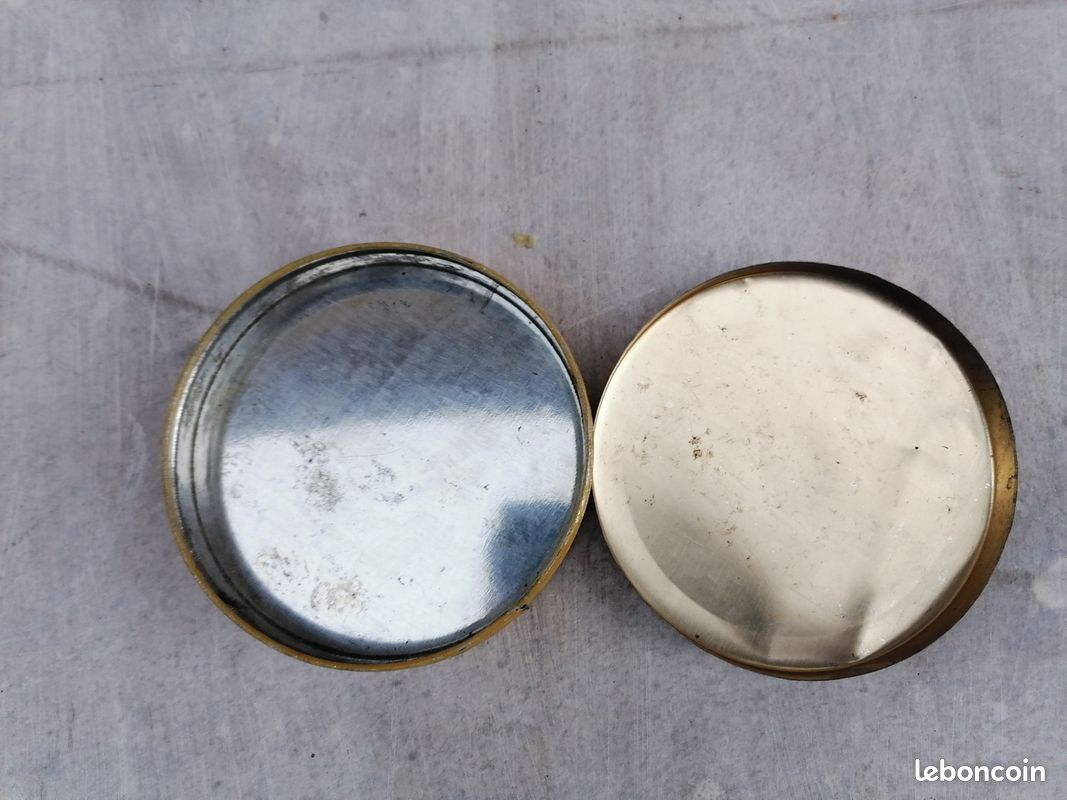 Lot de 2 boîtes en métal vintage - Collection