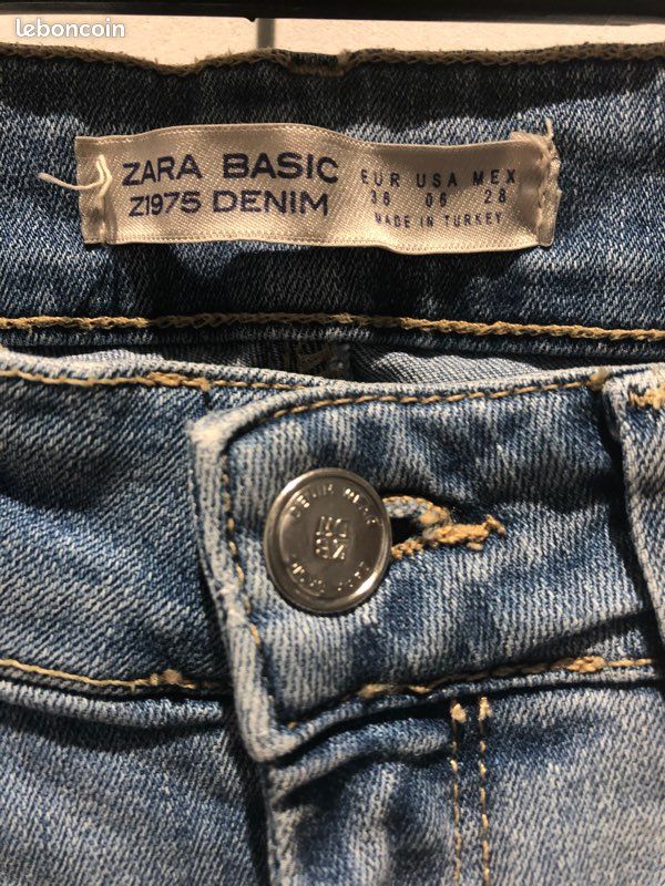 Jean avec détails Zara (image 4)