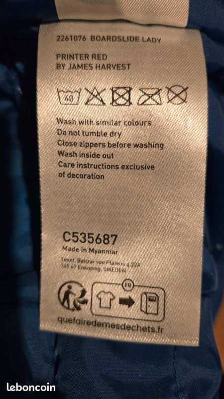 Veste femme Printer Boardslide Lady (image 3)