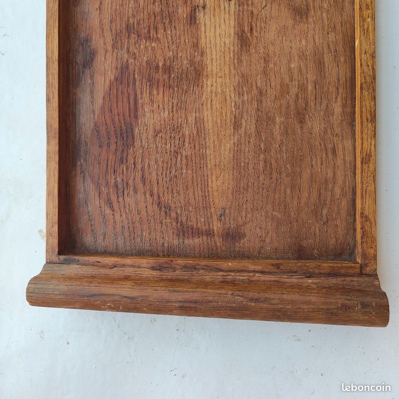 Ancien Plateau En Bois - 42 X 27 Cm - Marron - Pour Salle à Manger
