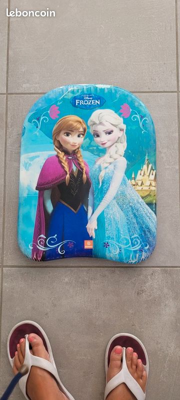 Planche De Natation Reine Des Neiges – Bodyboard 82 X 46 X 5 Cm – Aide à L'Apprentissage – Pour Enfants – Piscine Et Plage