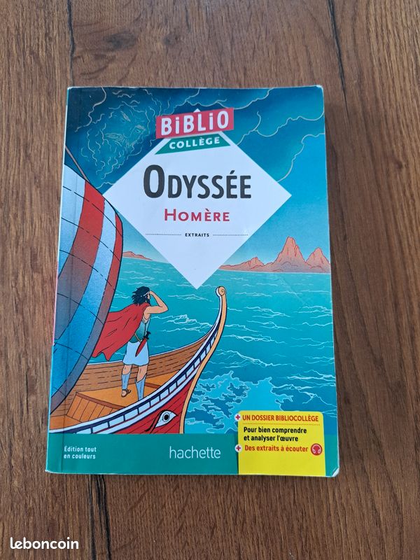 Livres Collège Odyssée Homere et contes Charles Perrault (image 3)