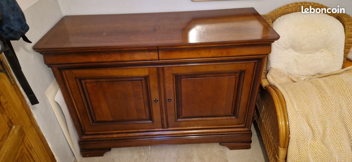 Buffet en merisiser massif (image 2)