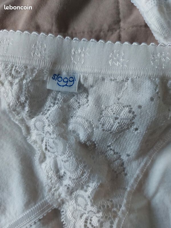 Culotte Sloggi Chic Midi - Taille 50 - Blanc - Neuf Sans étiquette
