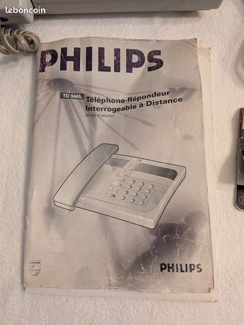 Répondeur enregistreur année 89 de marque Philips - Photo, audio & vidéo