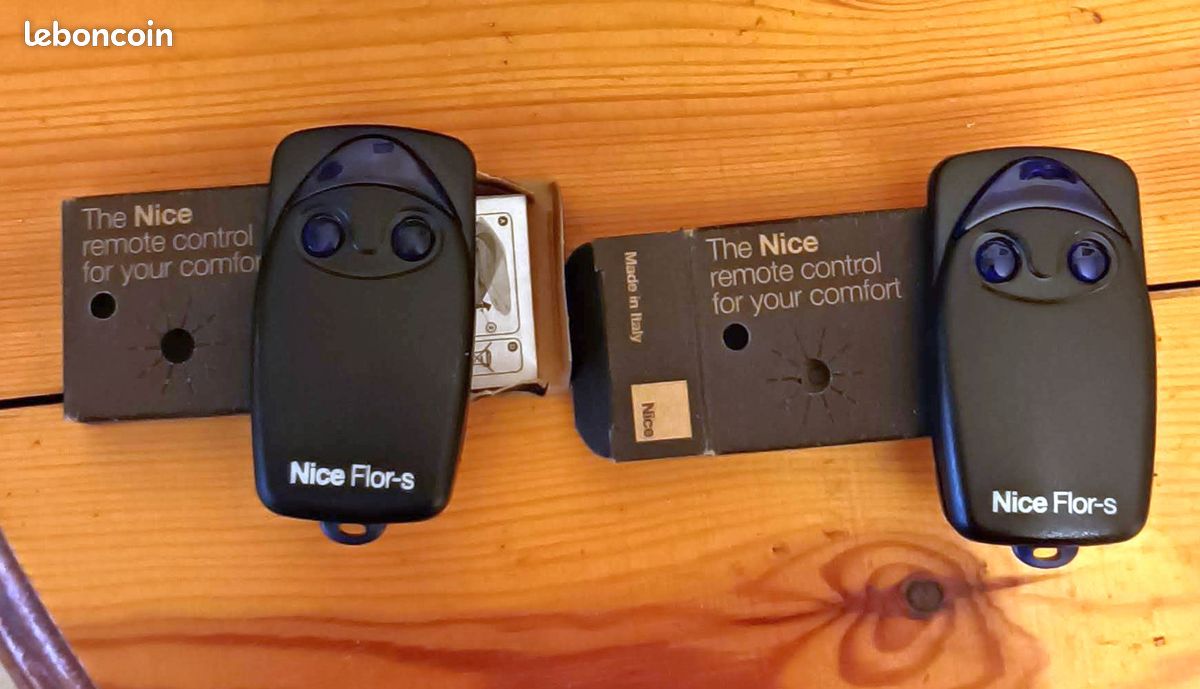 Kit Nice Flor-s Boitier de commande + 2 télécommande (Kit Neuf) (image 3)