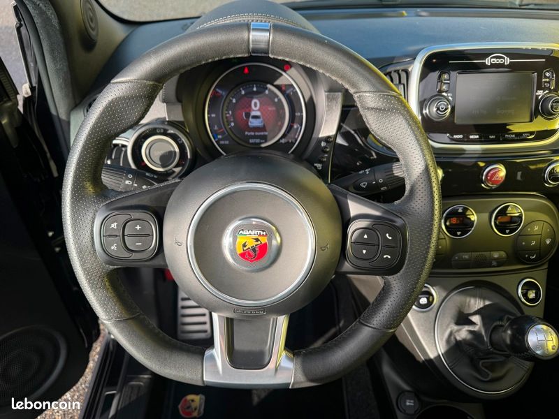 Abarth 500 595 1.4 145 TO GPS Radar Régul Clim auto Gtie 1 a (image 27)