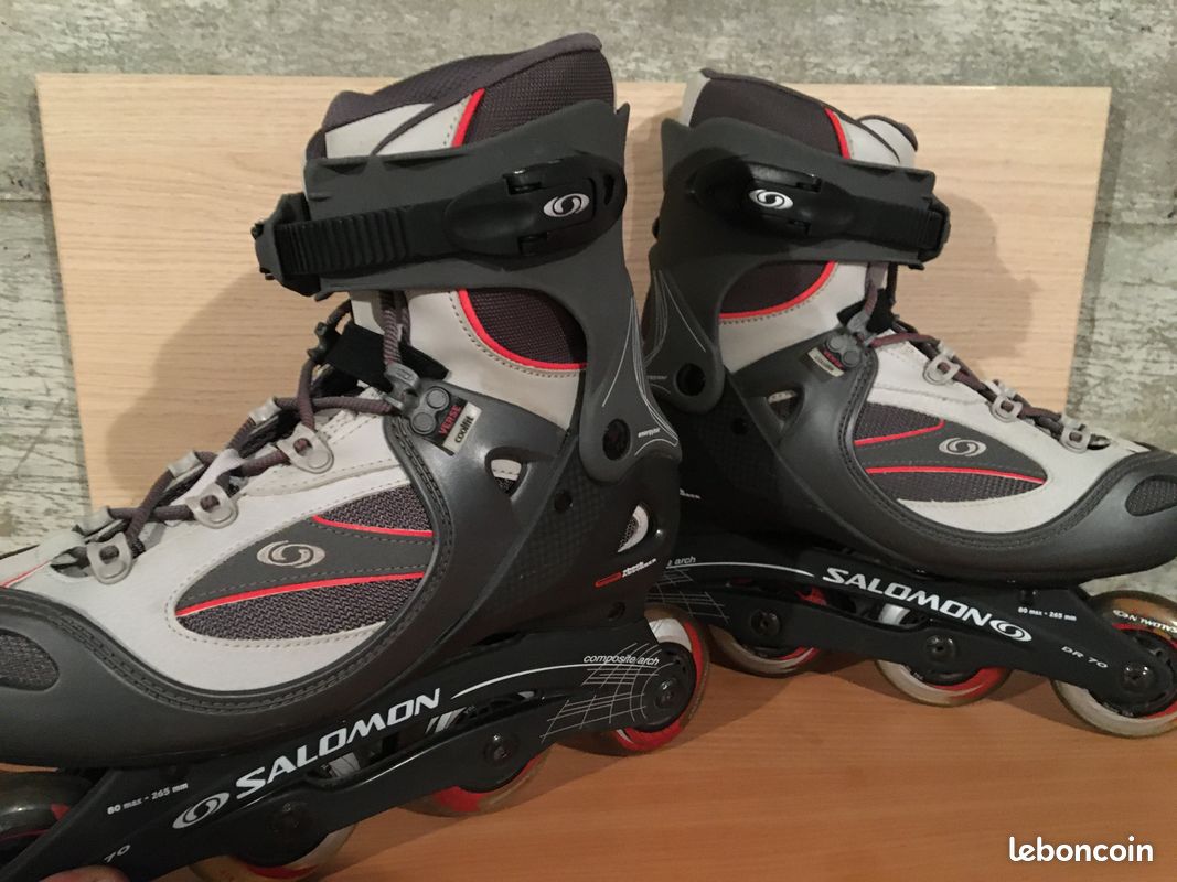 Roller SALOMON homme taille 43 1/3 - NEUFS (image 2)