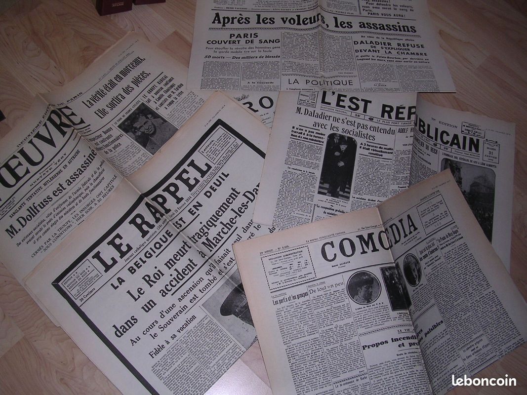 "A la Une" éditions atlas 10 volumes (1900 à 1986) (image 1)