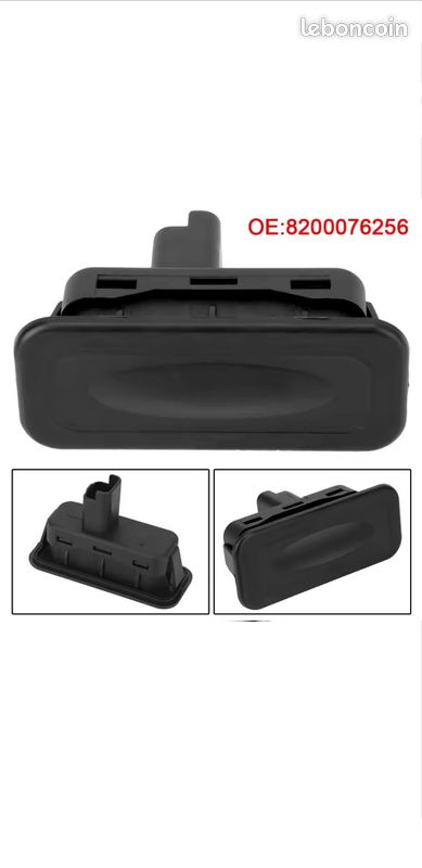 Bouton Ouverture Coffre électrique RENAULT CLIO 3 CLIO 4 MEGANE 3 – Neuf, Garantie 2 Ans | Compatible Nombreux Modèles Et Motorisations