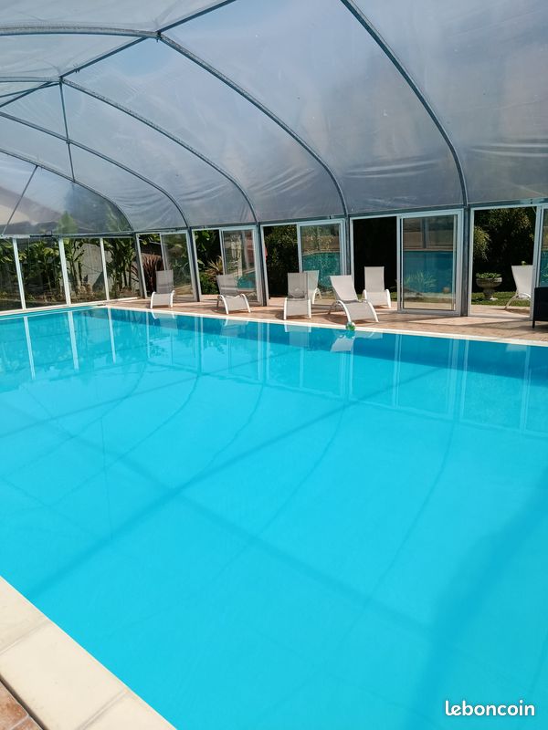 Grand Gîte avec piscine chauffée et couverte privée (Domaine de Champ rose) (image 8)