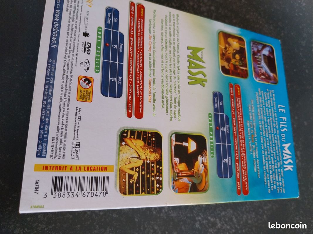 Coffret 2 DVD de MASK (image 2)