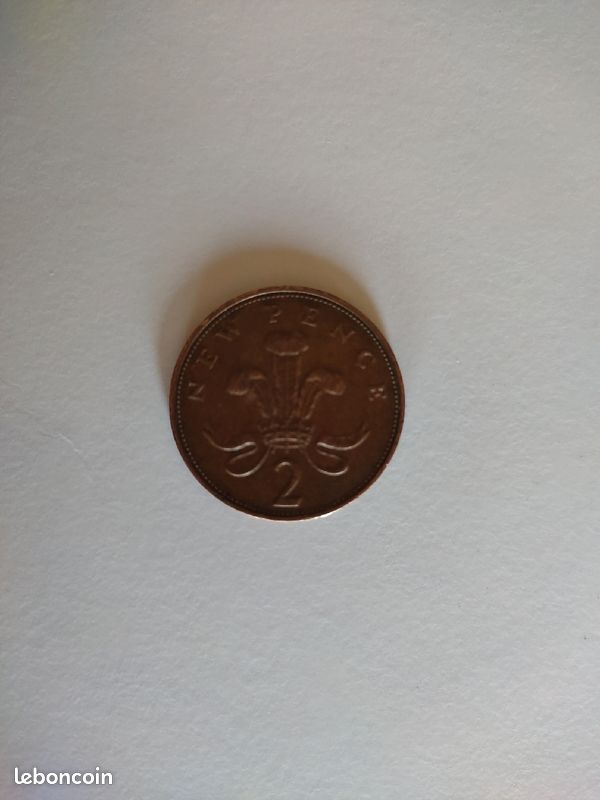 Pièce collection 2 New pence ElizabethII 1971 (image 3)