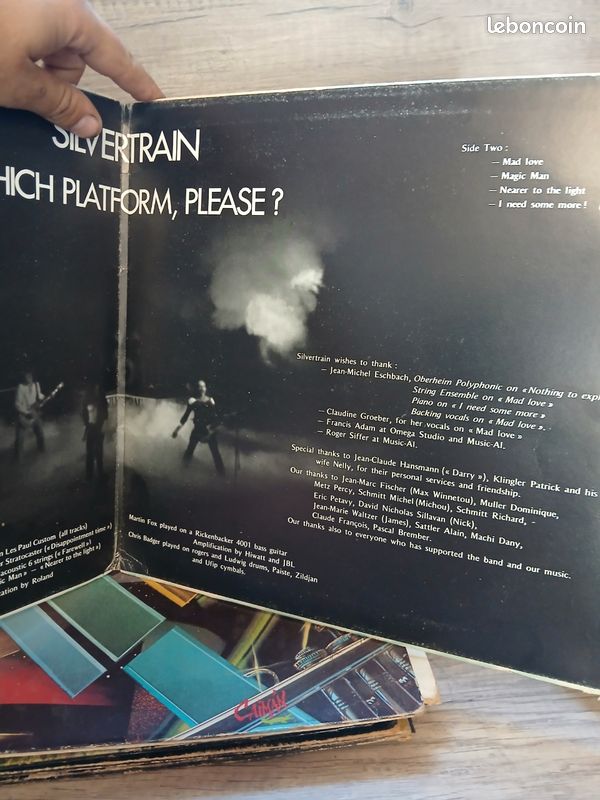 Vinyle sylvertrain bon etat (image 3)