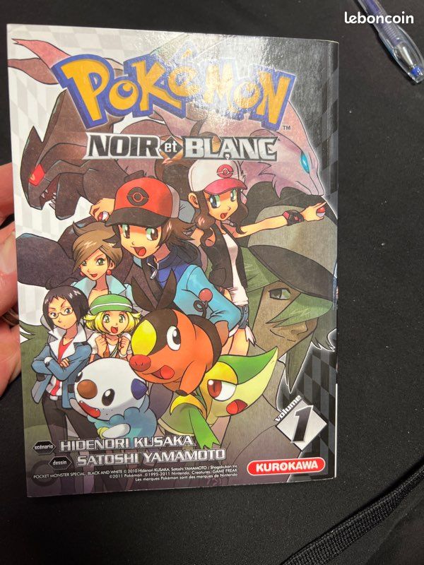 Livre Pokemon noir et blanc v1 (image 2)