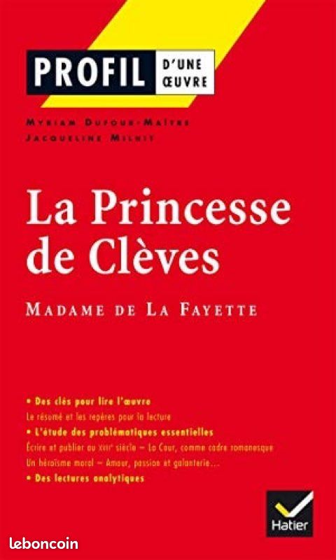 Profil La Princesse de Clèves (image 1)