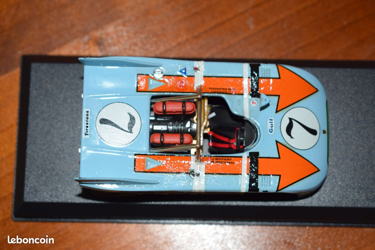 Porsche 908/3 #7 Retired Targa Florio 1971 Siffert / Redman GULF 1/43 (image 5)