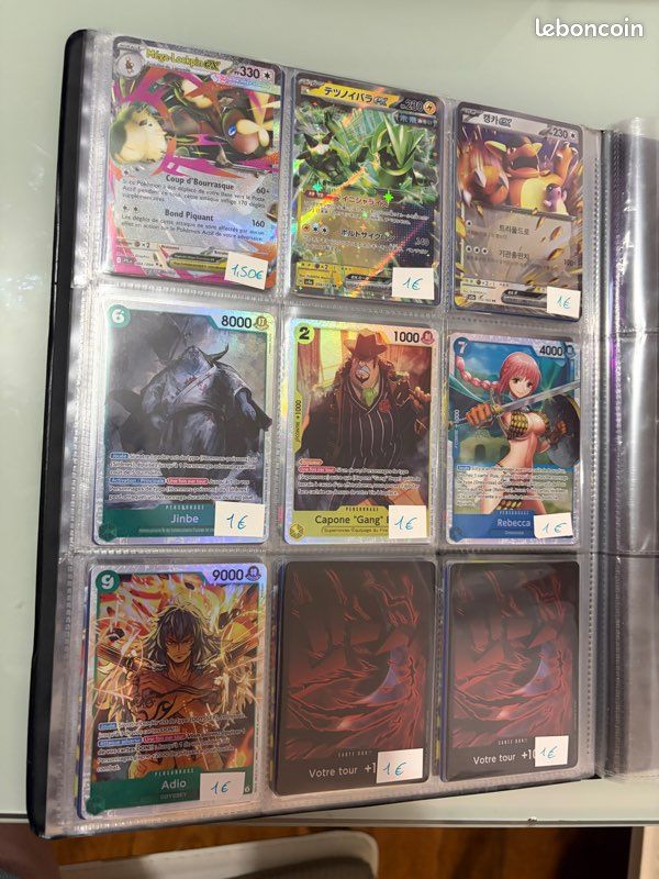 Carte Pokémon / One pièces (image 5)
