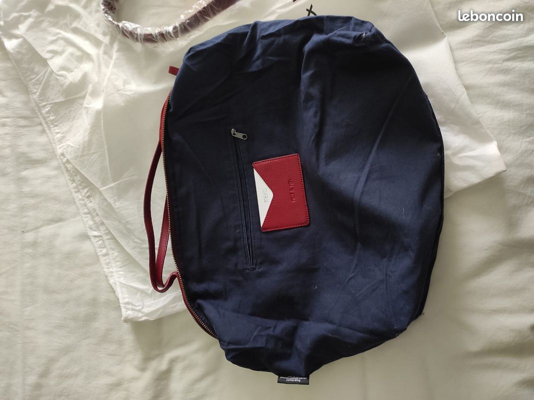 Nat et Nin sac cabas Macy Col. Carmin (image 18)