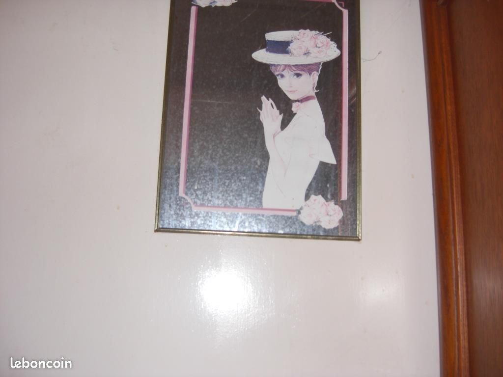 2 glaces miroir décor 'femme chic' (image 2)