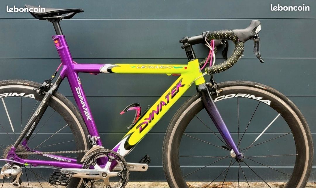 Velo route course CLM DYNATEK TRI TT CARBONE ALU Leonardo columbus