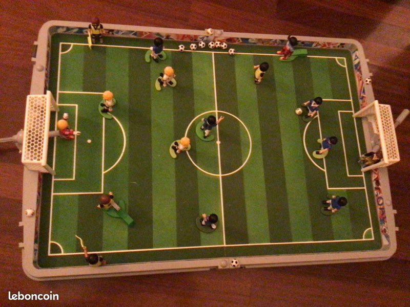 Stade de football playmobil Jeux Jouets