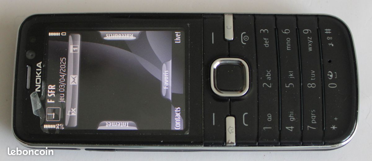 NOKIA 6730 sur le réseau SFR (image 1)