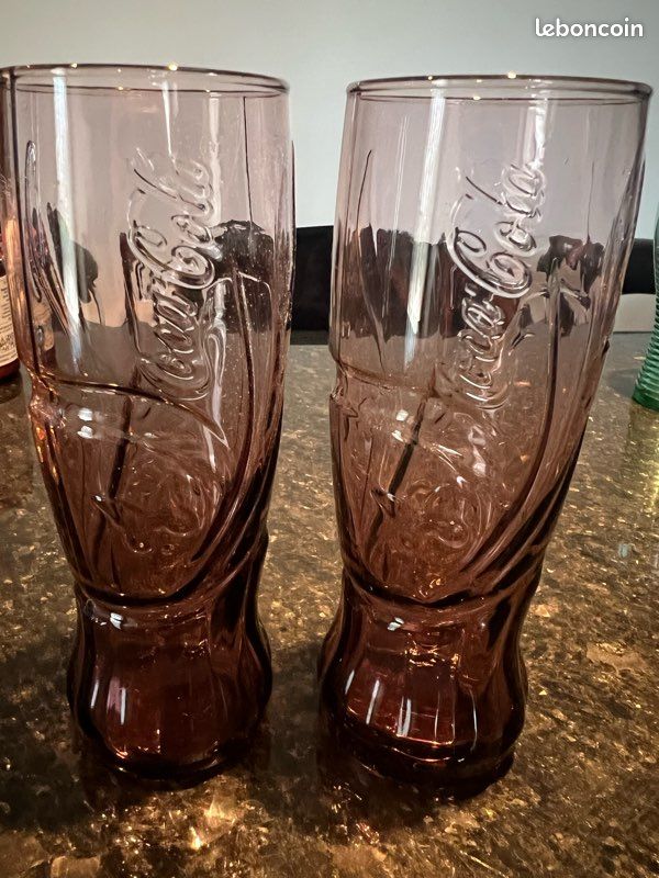 Lot de 2 verres coca cola (image 1)