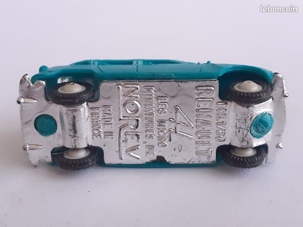 Tracteur Miniature NOREV 117 - Renault 86 (R86) - Bleu Canard - En Boîte