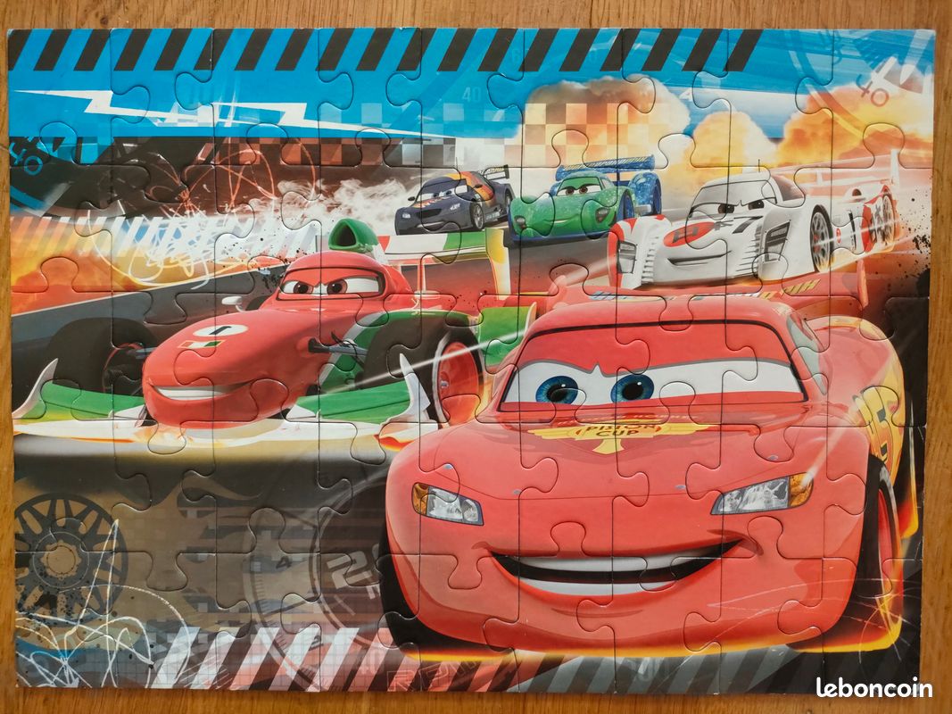 Lot de 2 puzzles Nathan - 45p - Cars et Pat patrouille (image 6)